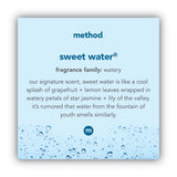Method® Foaming Hand Wash, Sweet Water, 10 oz Pump Bottle, 6/Carton (MTH00361CT) Case of 6