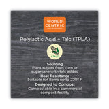 World Centric® TPLA Compostable Cutlery, Knife, 6.7", White, 750/Carton (WORKNPSI) Case of 750