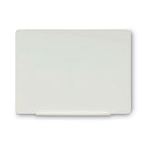 MasterVision® Magnetic Glass Dry Erase Board, 48 x 36, Opaque White Surface (BVCGL080101) Each