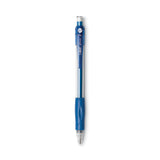 BIC® Velocity Original Mechanical Pencil, 0.7 mm, HB (#2), Black Lead, Blue Barrel, Dozen (BICMV711BK) Case of 12