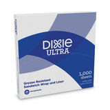 Dixie® All-Purpose Food Wrap, Dry Wax Paper, 12 x 12, White, 1,000 Sheets/Pack, 5 Packs/Carton (DXEGRC1212) Case of 5000