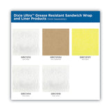 Dixie® All-Purpose Food Wrap, Dry Wax Paper, 15 x 16, White, 1,000 Sheets/Pack, 3 Packs/Carton (DXEGRC1516) Case of 3000