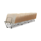 LEE Flexifile Expandable Collator to Organizer, 24 Sections, Letter to Legal Size Files, 6.5" x 10.25" x 10.5", Silver (LEE14124)