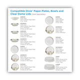 Dixie® Pathways Heavyweight Paper Bowls, 20 oz, White/Green/Burgundy, 125/Pack (DXESX20PATHPK) Pack of 125