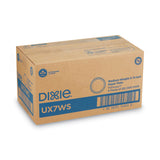 Dixie® Pathways Soak-Proof Shield Mediumweight Paper Plates, WiseSize, 6.88" dia, Green/Burgundy, 500/Carton (DXEUX7WS) Case of 500