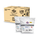Clorox Healthcare® VersaSure Cleaner Disinfectant Wipes, 1-Ply, 12 x 12, Fragranced, White, 110/Pouch, 2 Pouches/Carton (CLO31761) Case of 2