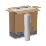 Dixie® Dome Drink-Thru Lids, Fits 10 oz to 16 oz Paper Hot Cups, White, 1,000/Carton (DXED9542) Case of 1000