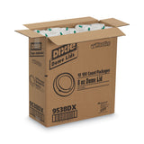 Dixie® Drink-Thru Lid, Fits 8oz Hot Drink Cups, Fits 8 oz Cups, White, 1,000/Carton (DXE9538DX) Case of 1000