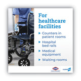 Clorox Healthcare® VersaSure Cleaner Disinfectant Wipes, 1-Ply, 12 x 12, Fragranced, White, 110/Bucket, 2 Buckets/Carton (CLO31759) Case of 2