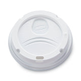 Dixie® White Dome Lid Fits 10 oz to 16 oz Perfectouch Cups, 12 oz to 20 oz Hot Cups, WiseSize, 500/Carton (DXE9542500DXCT) Case of 500