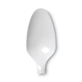 Dixie® Plastic Cutlery, Mediumweight Teaspoons, White, 1,000/Carton (DXEPTM21) Case of 1000