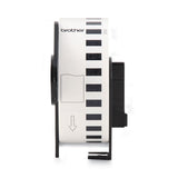 Brother Continuous Paper Label Tape, 1.1" x 100 ft Roll, White (BRTDK2210) 1 Roll