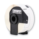 Brother Die-Cut Address Labels, 1.4" x 3.5", White, 400 Labels/Roll (BRTDK1208) Roll of 400