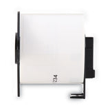 Brother Die-Cut Name Badge Labels, 2.3" x 3.4", White, 260 Labels/Roll (BRTDK1234) 1 Roll