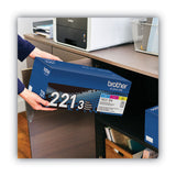 Brother TN2213PK Toner, 1,400 Page-Yield, Cyan/Magenta/Yellow (BRTTN2213PK) Pack of 3