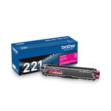 Brother TN221M Toner, 1,400 Page-Yield, Magenta (BRTTN221M) Each