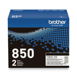 Brother TN8502PK High-Yield Toner, 8,000 Page-Yield, Black, 2/Pack (BRTTN8502PK) Pack of 2