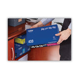 Brother TN433M High-Yield Toner, 4,000 Page-Yield, Magenta (BRTTN433M) Each