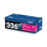 Brother TN336M High-Yield Toner, 3,500 Page-Yield, Magenta (BRTTN336M) Each