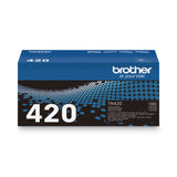 Brother TN420 Toner, 1,200 Page-Yield, Black (BRTTN420) Each