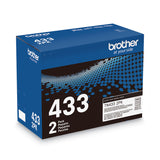 Brother TN4332PK High-Yield Toner, 4,500 Page-Yield, Black, 2/Pack (BRTTN4332PK) Pack of 2