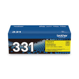 Brother TN331Y Toner, 1,500 Page-Yield, Yellow (BRTTN331Y) Each