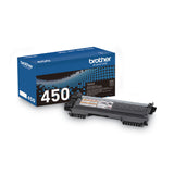 Brother TN450 High-Yield Toner, 2,600 Page-Yield, Black (BRTTN450) Each