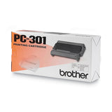 Brother PC-301 Thermal Transfer Print Cartridge, 250 Page-Yield, Black (BRTPC301) Each