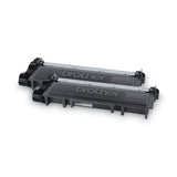 Brother TN6602PK High-Yield Toner, 2,600 Page-Yield, Black, 2/Pack (BRTTN6602PK) Pack of 2