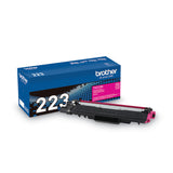 Brother TN223M Toner, 1,300 Page-Yield, Magenta (BRTTN223M) Each