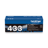 Brother TN433BK High-Yield Toner, 4,500 Page-Yield, Black (BRTTN433BK) Each