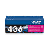 Brother TN436M Super High-Yield Toner, 6,500 Page-Yield, Magenta (BRTTN436M) Each