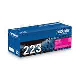 Brother TN223M Toner, 1,300 Page-Yield, Magenta (BRTTN223M) Each