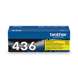 Brother TN436Y Super High-Yield Toner, 6,500 Page-Yield, Yellow (BRTTN436Y) Each