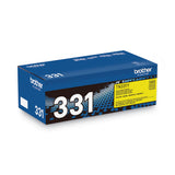 Brother TN331Y Toner, 1,500 Page-Yield, Yellow (BRTTN331Y) Each