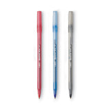BIC® Round Stic Xtra Precision Ballpoint Pen Value Pack, Stick, Medium 1 mm, Assorted Ink and Barrel Colors, 60/Pack (BICGSM609AST) Pack of 60