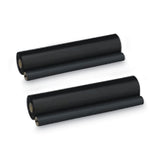Brother PC-202RF Thermal Transfer Refill Roll, 450 Page-Yield, Black, 2/Pack (BRTPC202RF) Pack of 2