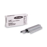 Swingline® S.F. 13 Heavy-Duty Staples, 0.25" Leg, 0.5" Crown, Steel, 1,000/Box (SWI35314) Pack of 1000