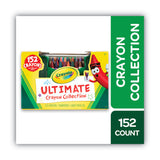 Crayola® Ultimate Crayon Case, Sharpener Caddy, 152 Colors (CYO520030) Set of 152