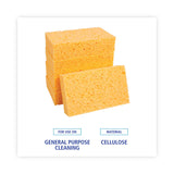 Boardwalk® Medium Cellulose Sponge, 3.67 x 6.08, 1.55" Thick, Yellow, 24/Carton (BWKCS2) Case of 24