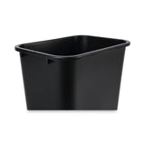 Boardwalk® Soft-Sided Wastebasket, 41 qt, Plastic, Black (BWK41QTWBBLA) Each