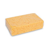 Boardwalk® Medium Cellulose Sponge, 3.67 x 6.08, 1.55" Thick, Yellow, 24/Carton (BWKCS2) Case of 24