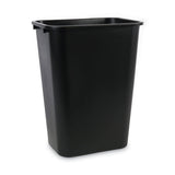 Boardwalk® Soft-Sided Wastebasket, 41 qt, Plastic, Black (BWK41QTWBBLA) Each