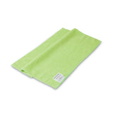 Boardwalk® Microfiber Cleaning Cloths, 16" x 16", Green, 24/Pack (BWK16GRECLOTHV2) Pack of 24