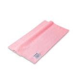 Boardwalk® Microfiber Cleaning Cloths, 16 x 16, Pink, 24/Pack (BWK16PINCLOTHV2) Pack of 24