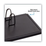 AT-A-GLANCE® Desk Calendar Base for Loose-Leaf Refill, 2 Rings, 3" x 3.75", Black (AAGE1900) Each