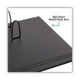 AT-A-GLANCE® #17 Desk Calendar Base for Loose-Leaf Refill, 2 Rings, 3.5" x 6", Black (AAGE1700) Each