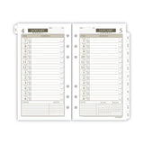 AT-A-GLANCE® 1-Page-Per-Day Planner Refills, 6.75 x 3.75, White Sheets, 12-Month (Jan to Dec): 2026 (AAG47112521) Each