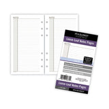 AT-A-GLANCE® Lined Notes Pages for Planners/Organizers, 6.75 x 3.75, White Sheets, Undated, 30 Sheets (AAG013200) Each