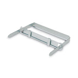 ACCO Standard Two-Piece Two-Prong Paper Fastener Base and Compressor Sets, 3.5" Capacity, 8.5" Center to Center, Silver, 50/Box (ACC12995) Box of 50 Fasteners